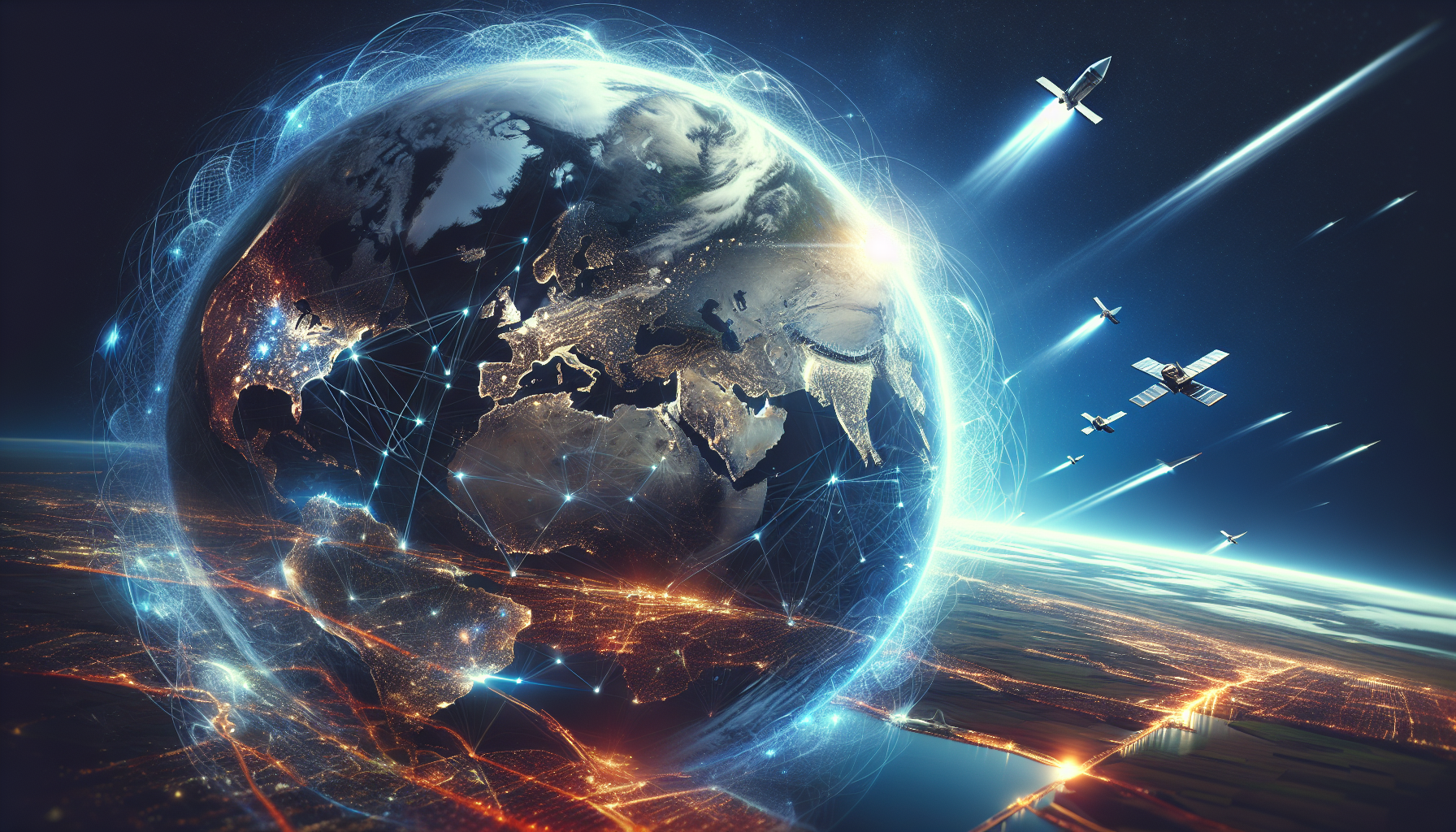 우주 기술과 GEOINT 혁신이 전선에 미치는 영향 분석