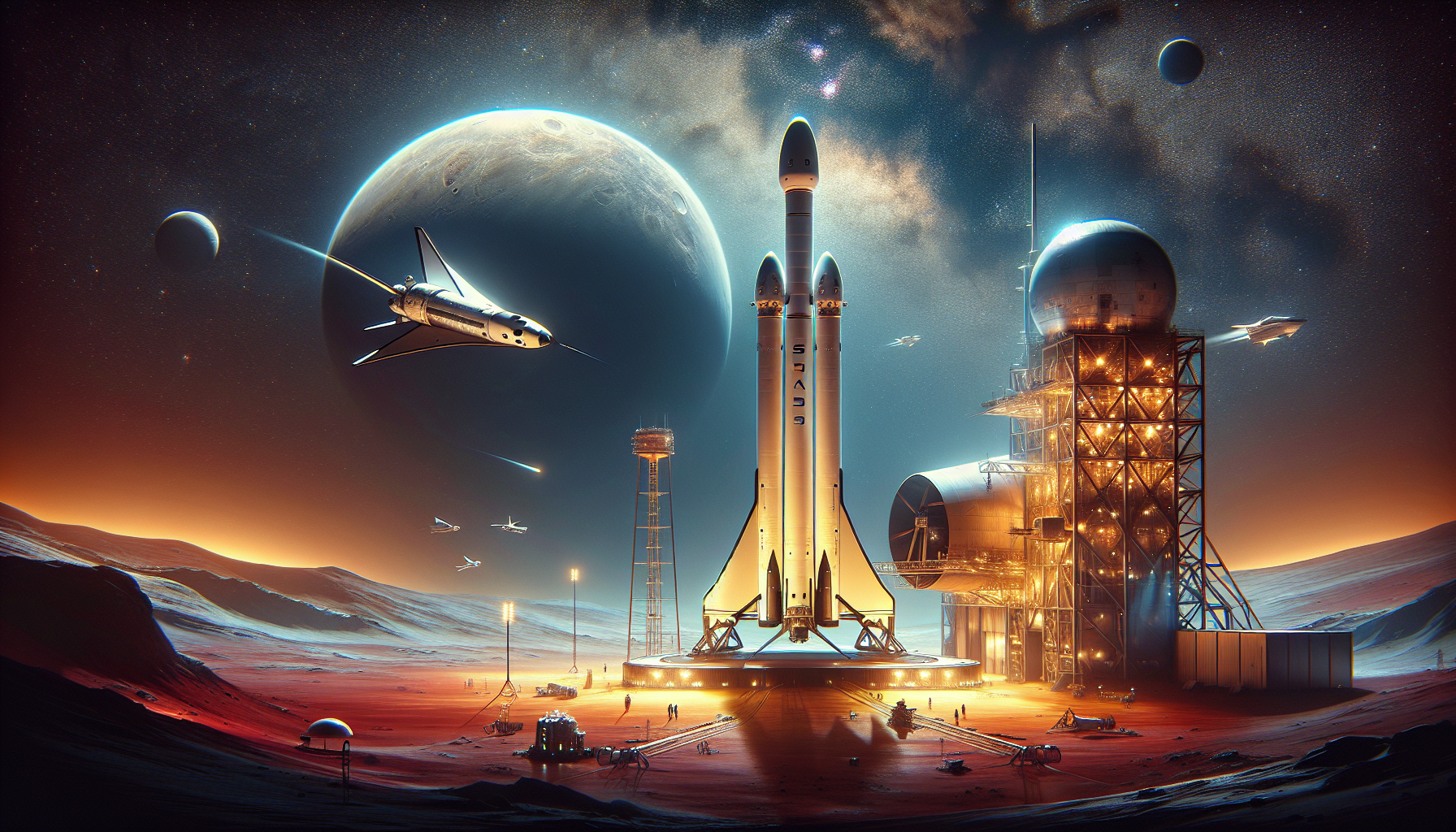 스페이스X와 나사: 최신 우주 개발 트렌드와 혁신